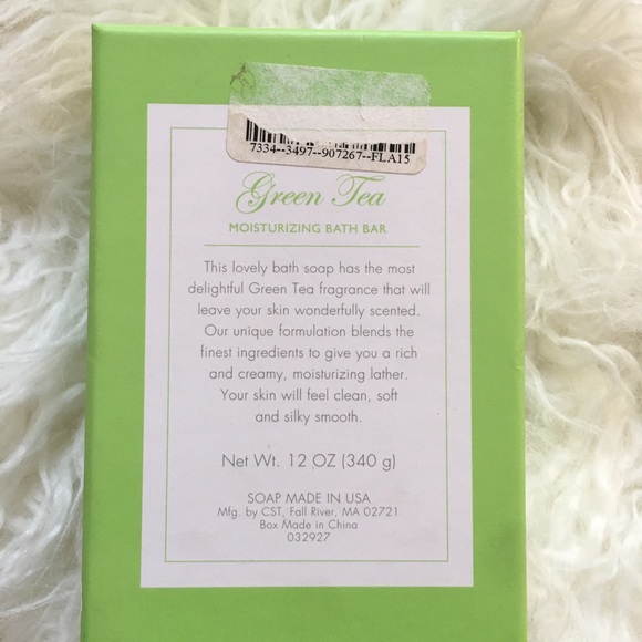 New Green Tea Moisturizing Bath Bar - Picture 3 of 3